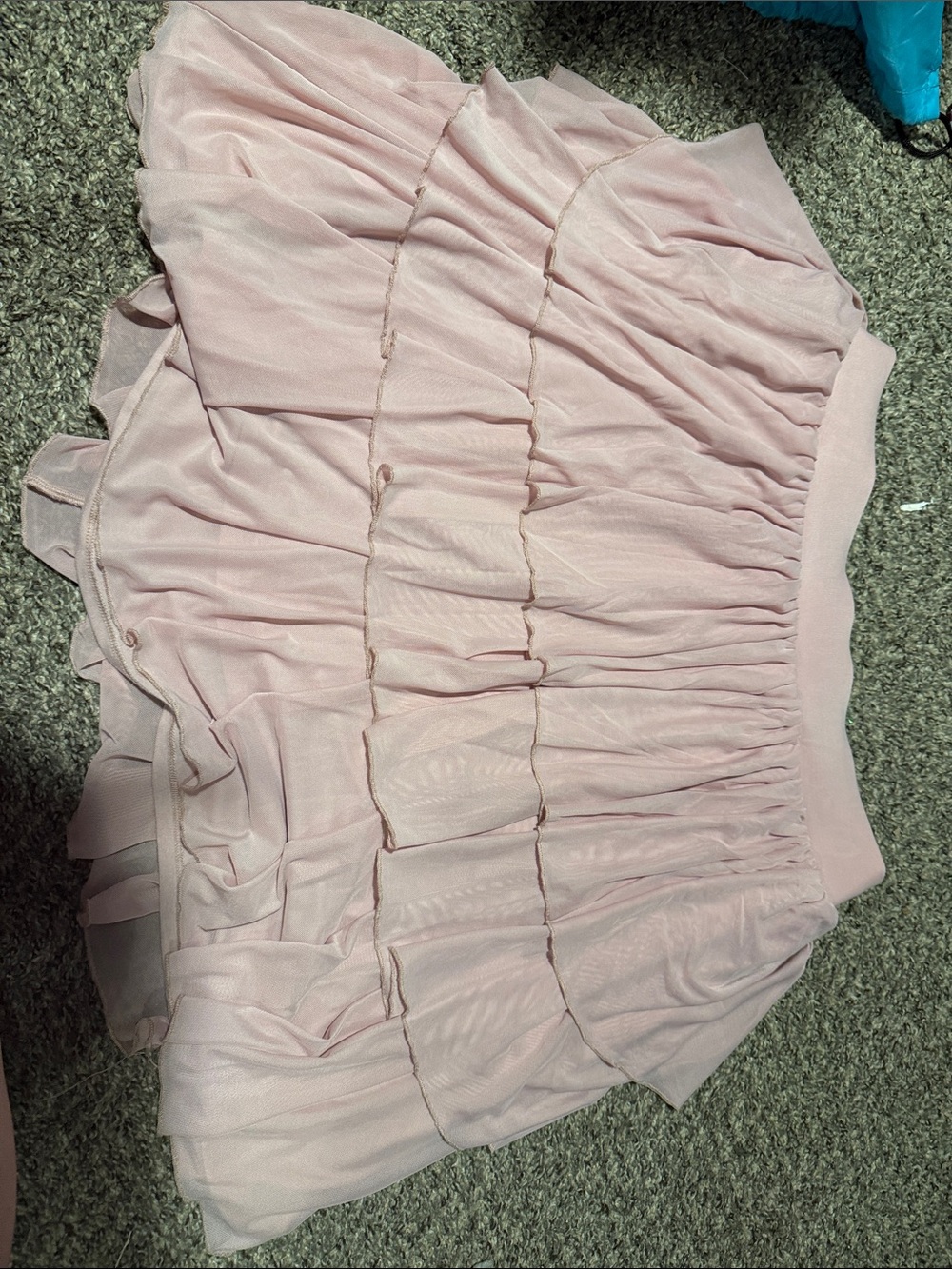 torrid Blush Pink Ruffled Mini Skirt